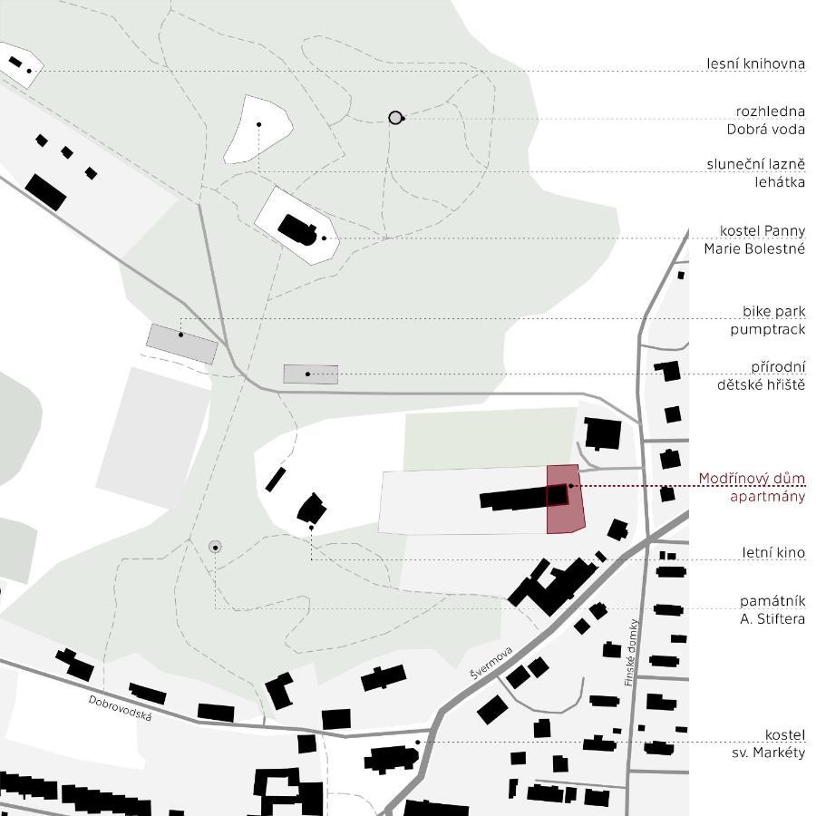 Apartmany Modrinovy Dum Horní Planá Eksteriør bilde
